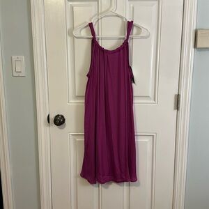 NWT Banana republic purple swing mini dress